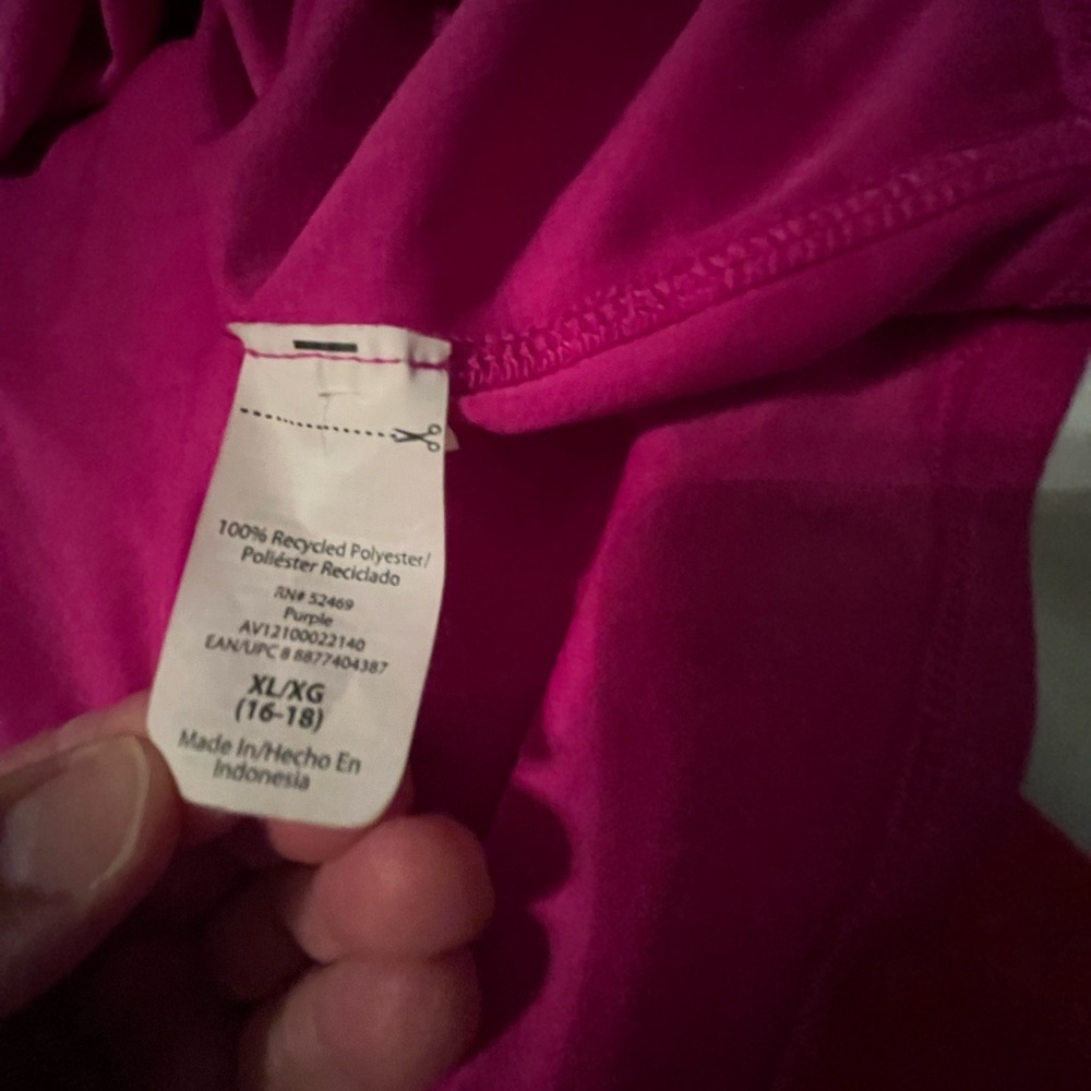 Avia Women's Bright Fuchsia Short Sleeve Tee Size XL - Picture 5 of 5